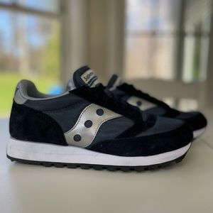 Saucony Originals Jazz 81, Size 7/8.5, Navy/Silver